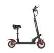 Електросамокат Best Scooter MS-93627 двигун 800W, акумулятор літієвий 48V 17.5Ah з сидінням, складний, колеса 10, чорно-помаранчевий фото westvelo.com