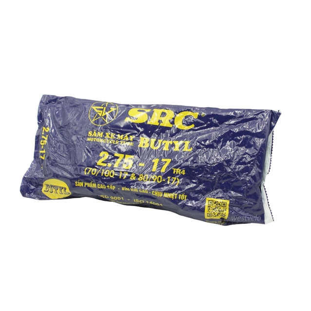 Камера "17" 2.75-17 (70/100-17 80/90-17) В'єтнам SRC, (TR-4) бутилова фото westvelo.com