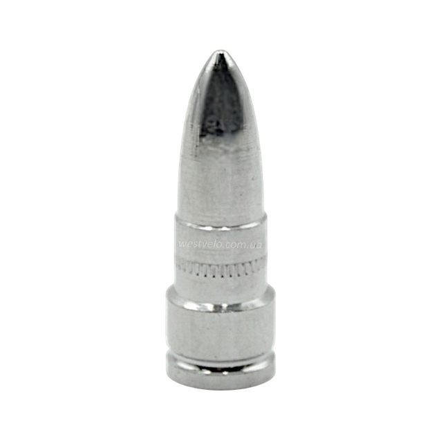 Ковпачок камери AL (куля) CSD срібний (Тайвань) фото westvelo.com