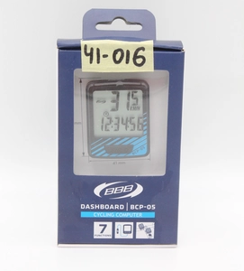 Велокомп'ютер BBB ВСР-05 "DashBoard" чорно-синій (7 functions)