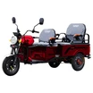 Трицикл РОЗІБРАНИЙ вантажний Corso «HARDY-L» HL-750430, двигун 1200W, акум 72V 36Ah літій-залізо-фосфатний, червоний 4 МІСЦЯ+1 ящик. акум, колеса 12" фото westvelo.com