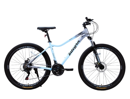 Велосипед 27.5 AL Corso «INTEGRA» NG-27623 алюміній 17", (к-т SHIMANO) блакитно-сірий