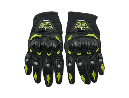 Мото рукавиці (M) "MP-2" SEK WIN, чорно-салатові