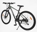 Велосипед 29 AL Corso «CYBER» CB-29657 алюміній 19", (к-т SHIMANO) графітово-зелений фото westvelo.com