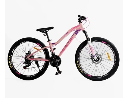 Велосипед 26 AL Corso «MERCURY» MR-26708 алюміній 13", (к-т SHIMANO) світло-рожевий