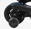 Дитячий електромотоцикл Corso H-42724 двигун 160W, акумулятор 24V5Ah, синій, Bluetooth, звук двигуна