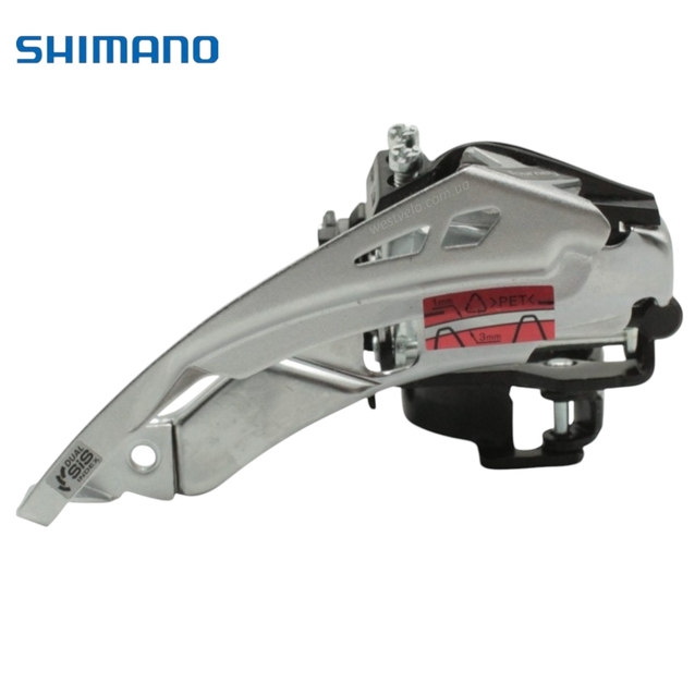 Перекидка передня універсальна тяга (Ø34.9мм) Shimano Tourney TY-700 фото westvelo.com