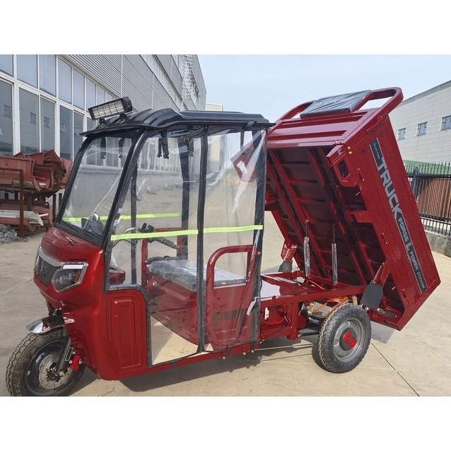 Вантажний електроавтомобіль CORSO «TRUCK FORCE» F-93610 двигун 2000W, акумулятор 72V 70Ah графеновий ,+6ящик.акум, +5 місць, колеса 12" фото westvelo.com