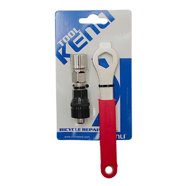 Ключ-знімач шатунів якісний з ручкою Kenli фото westvelo.com