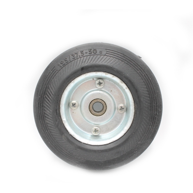 Колесо для візка 125mm (37.5-50) під вісь Ø10mm, широке, на 1 підшипник фото westvelo.com