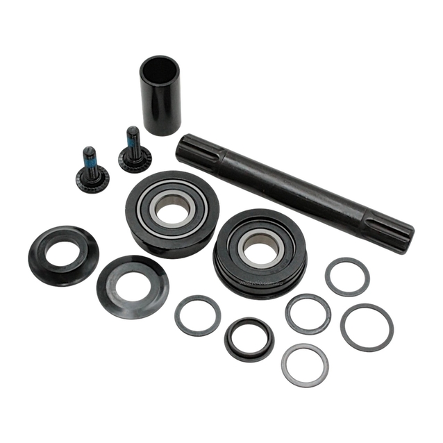 Каретка шліци BMX KENLI (KL-06F) (8T-19мм 150мм)  2 пром-підшипники (19/41 28/11) (American Type) фото westvelo.com