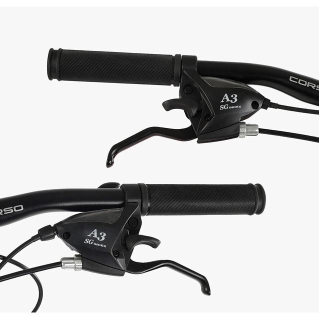 Велосипед 27.5 ST Corso «GENESIS» GS-27312 сталь 15", (к-т Saiguan) фіолетово-рожевий фото westvelo.com