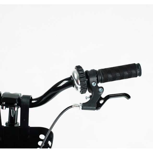 Дитячий велосипед 18 AL Corso «TAYGER» TG-40571 алюмінієва рама синій, ручне гальмо, дод. колеса, дзвоник, бутилочка фото westvelo.com