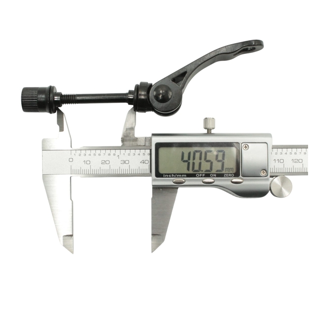 Ексцентрик труби сідла алюміній чорний L-63мм M6-M8 фото westvelo.com