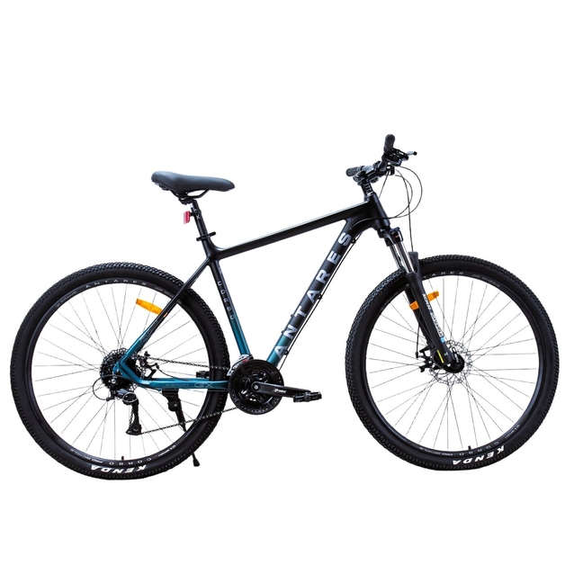 Велосипед 29 AL Corso «ANTARES» AR-94087 алюміній 21", (к-т SHIMANO) чорно-синій фото westvelo.com