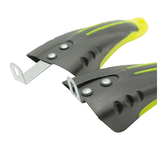 Крила 14-16 дитячі пластик (SL-PJ-400) чорно-жовті фото westvelo.com