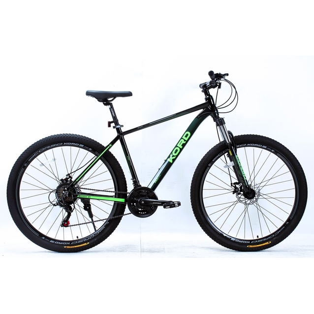Велосипед 29 AL Corso «KORD» KD-29637 алюміній 19", (к-т SHIMANO) зелено-салатовий фото westvelo.com