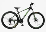 Велосипед 29 AL Corso «AMG» MG-29109 алюміній 17", (к-т SHIMANO) графітово-салатовий фото westvelo.com