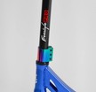Самокат трюковий Best Scooter «FREESTYLE» N-12740 чорно-синій, HIC-система, пеги, AL диск та дека, колеса PU Ø120mm, ширина керма - 58 см фото westvelo.com