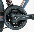 Велосипед 26 AL Corso «BLADE» BD-26670/26598 алюміній 13", (к-т SHIMANO) графітово-помаранчевий