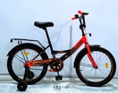 Дитячий велосипед 16 ST Corso «MAXIS» MX-17354 чорно-червоний фото westvelo.com