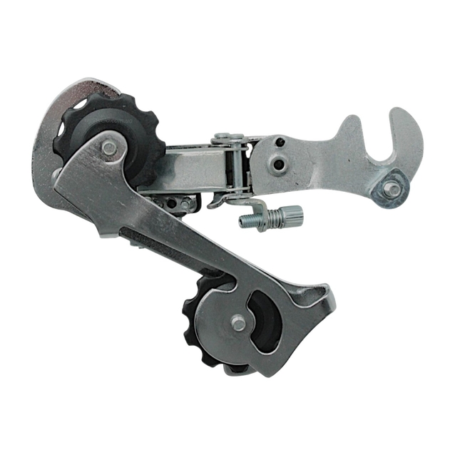 Перекидка задня на гак малий ролик, нікель фото westvelo.com