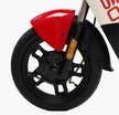 Електроскутер Corso «SWIFT» SW-902450, двигун 500W, акумулятор 60V/20Ah свинцево-кислотний, біло-червоний + 1 ящик. акум, колеса 14" фото westvelo.com