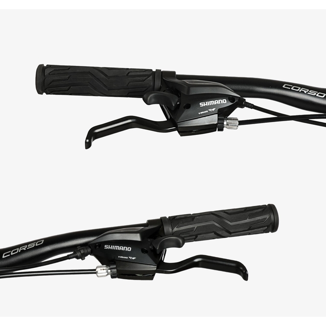 Велосипед 29 AL Corso «DARK-X» DX-29336 алюміній 19", (к-т SHIMANO) смарагдовий фото westvelo.com