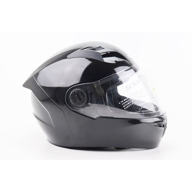 Мото шолом, закритий (XL) AEROSTAR ZEAL (DOT FMVSS 218 CERTIFIED) (DOT) чорний, глянцевий фото westvelo.com
