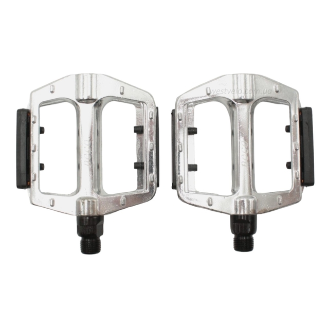 Педалі алюміній NECO WP-625,(120Х100), нікельні фото westvelo.com
