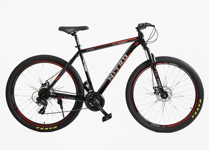 Велосипед 29 ST Corso «NEW-NITRO» NT-63500 сталь 21", (к-т SUNRUN) чорно-червоний