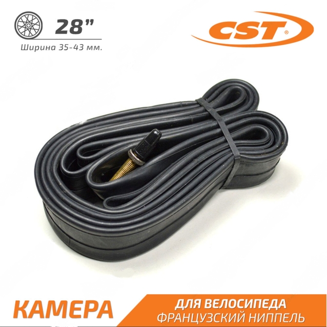 Камера турист 28 presta FV 48mm CST (35-43) фото westvelo.com