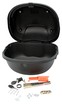 Кофр (багажник) для мотоцикла задній LIPAI (HP007) (360х280х240) 28L чорно-синій глянець, з катафотом, швидко з'ємний фото westvelo.com