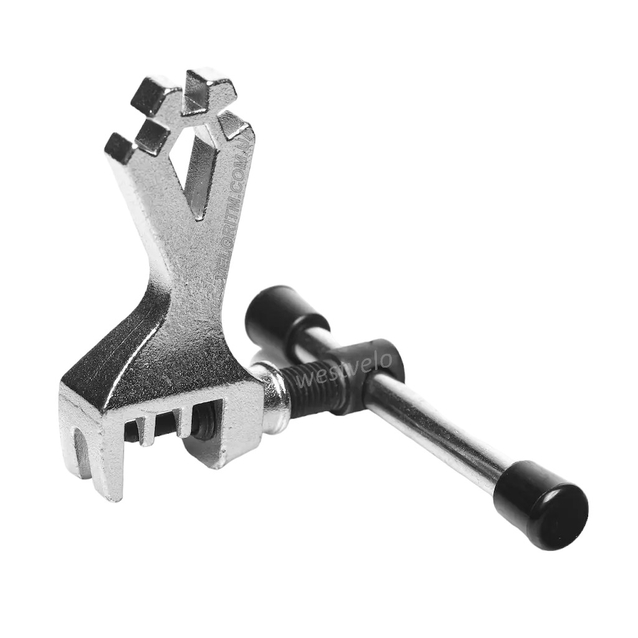 Ключ-роз'єднювач ланцюга + ключ для спиць (2в1) фото westvelo.com