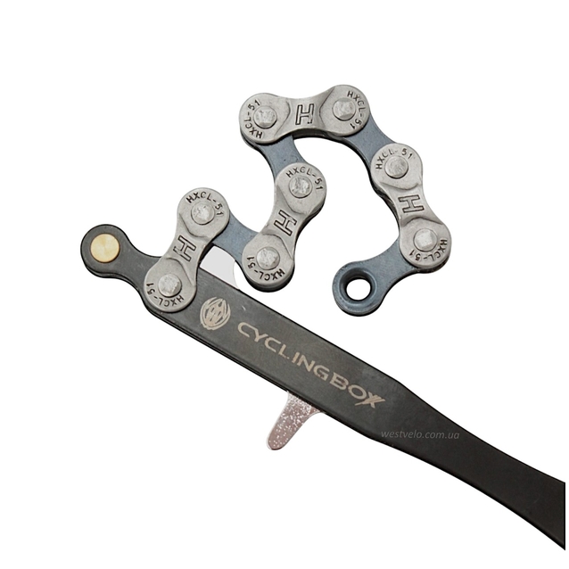 Ключ ланцюговий універсальний CyclinBox 150мм (для спиць, зносу ланцюга) фото westvelo.com