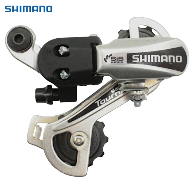 Перекидка задня Shimano SIS TY-21B на болт нікель original фото westvelo.com