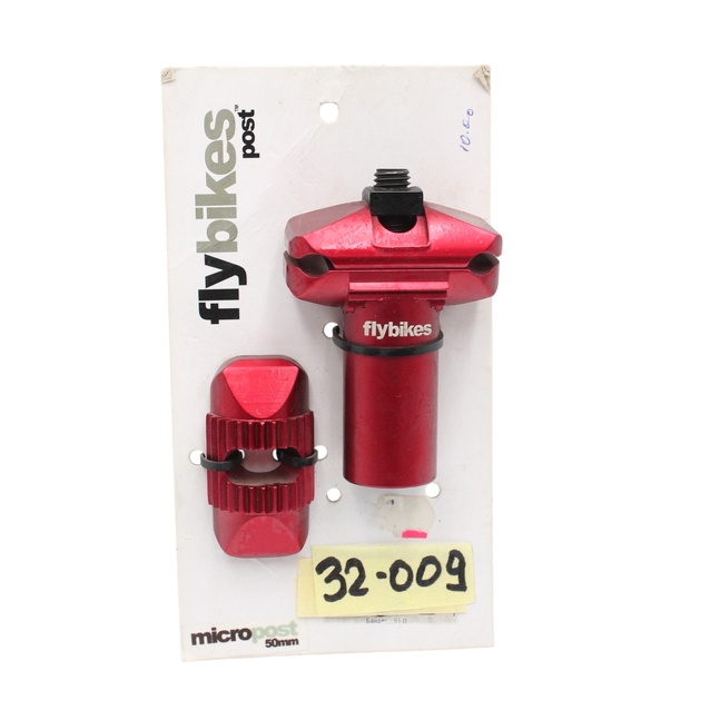 Труба сідла BMX Ø25.4 мм алюміній, L-50 мм, Flybikes Micropost (кр-ння Pivotal) (Тайвань) червона фото westvelo.com
