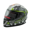 Мото шолом, закритий (L 59-60) VLAND M62-Dino, інтеграл, зелений, глянцевий фото westvelo.com