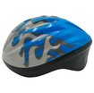 Вело шолом "TK Sport" 602 сіро-синій "Полум'я", окружність 57 см фото westvelo.com