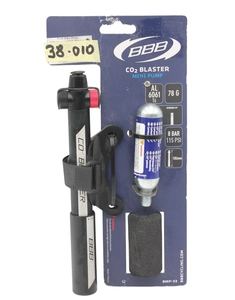 Насос вело BBB BMP-33 (Co2) "Blaster" combi pump чорний (AV/FV)