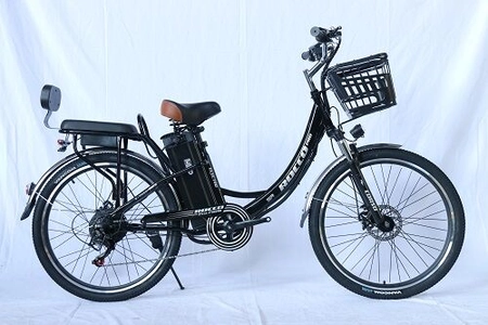 Електровелосипед 27.5 ST Corso «ROCCO» RC-61510 сталь, двигун 750W, акумулятор 48V 20Ah літієвий, чорний