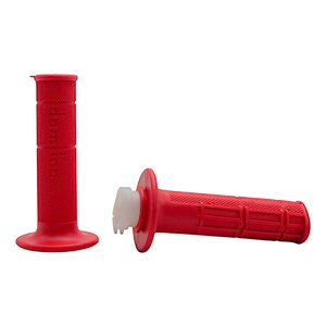 Мото гріпси DOMINO універсальні (тип6) червоні ITALY