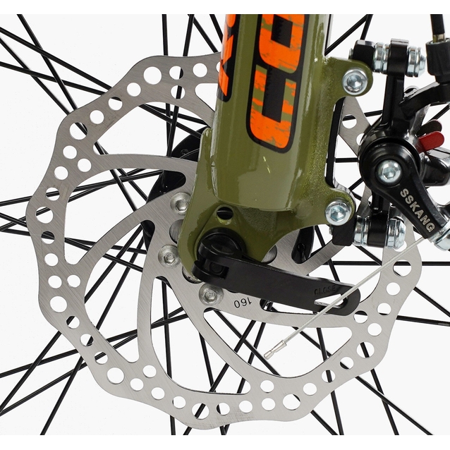 Велосипед 27.5 ST Corso «REND» RD-91533 сталь 15", (к-т SHIMANO) хакі фото westvelo.com