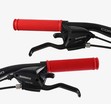 Велосипед 26 AL Corso «NEXT» NX-26159 алюміній 15", (к-т SHIMANO) графітово-червоний фото westvelo.com