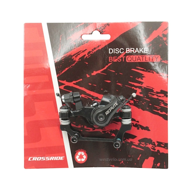 Супорт гальмівний дисковий (задній) REPUTE DSC310 (CROSSRIDE) F180/R160 фото westvelo.com