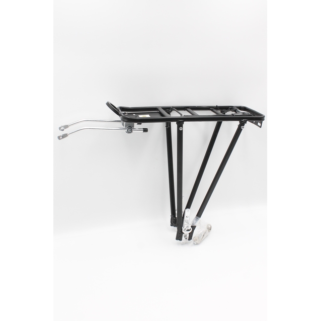 Багажник 26 алюмінієвий з двох труб, чорний фото westvelo.com