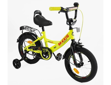 Дитячий велосипед 14 ST Corso «MAXIS» CL-14663 жовтийа