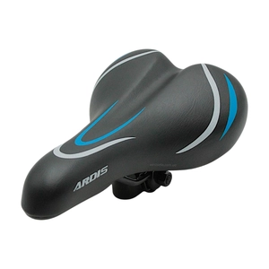 Сідло мтв ARDIS № 954, чорне з синьою полоскою (245х140)