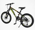 Велосипед 20 ST Corso «SPIRIT» ST-20946 сталь 12", (к-т SHIMANO) чорно-жовтий фото westvelo.com
