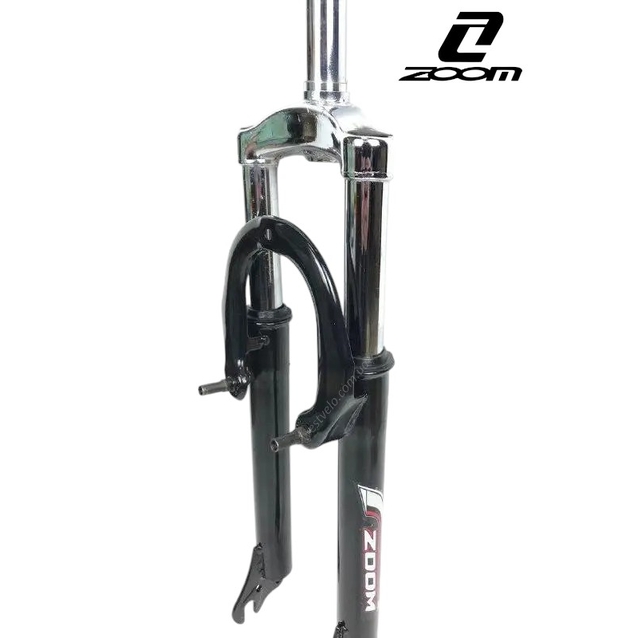 Вилка 24 аморт. різьб. ZOOM V-brake шток L-200mm р.з L-65mm фото westvelo.com